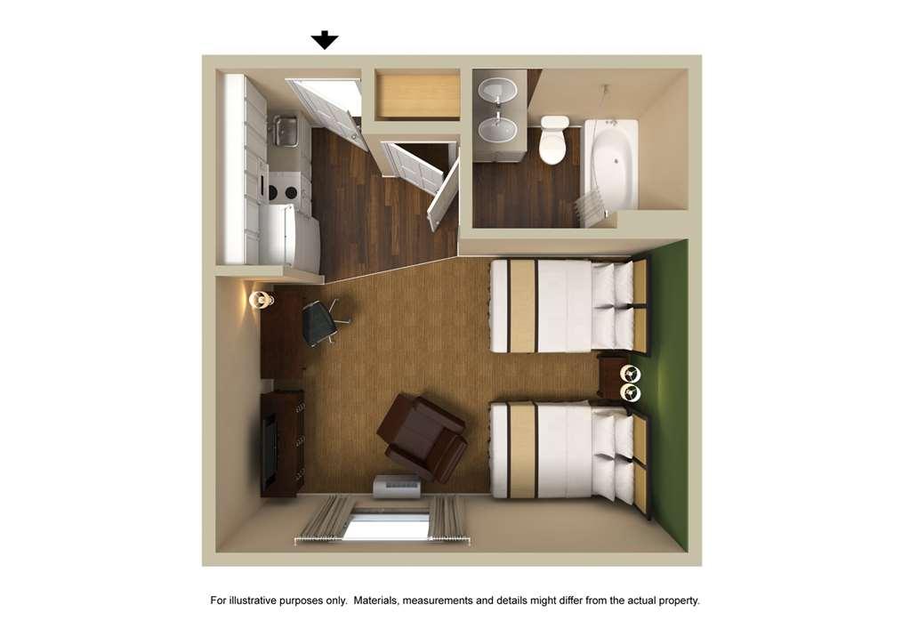 Extended Stay America Suites - Chesapeake - Greenbrier Circle Szoba fotó
